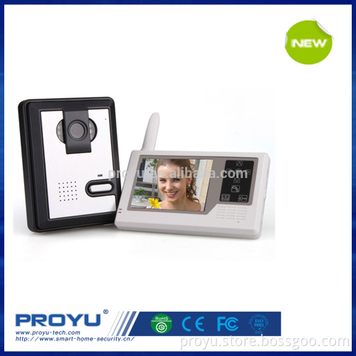 waterproof smart 3.5 inch screen wireless video door phone for sale